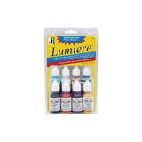 Jacquard Lumiere Mini Exciter Pack  Metallic Paint Set of 8  Front View