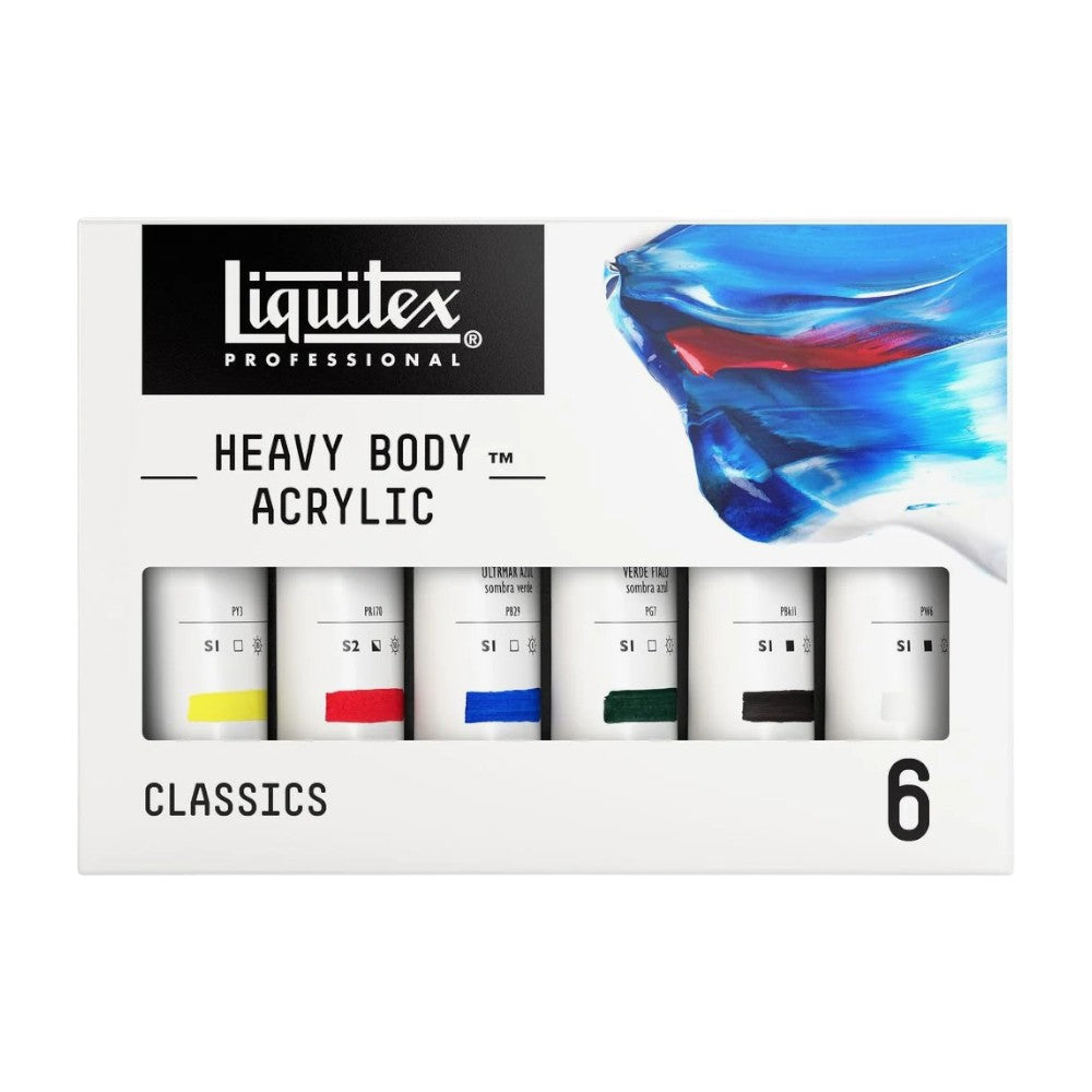 Liquitex Heavy Body Acrylic Set 59ml - Classic Shades Front Packaging