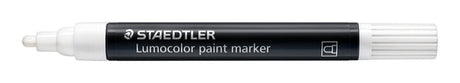 Staedtler Lumocolor Acrylic Paint Marker Black 2.4mm Bullet Tip ( Loose )