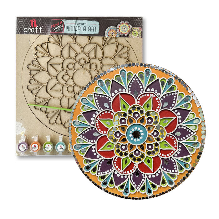 Icraft Diy Festive Kit Mandala Art
