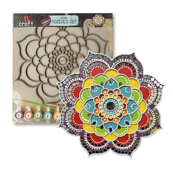 Icraft Diy Festive Kit Mandala Art
