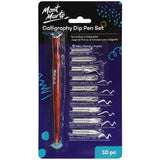 Mont Marte Calligraphy Dip Pen Set Signature 10pc