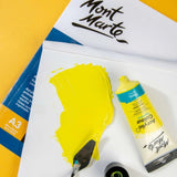 Mont Marte A3 Canvas Pad - Textured Canvas Detail