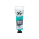 Mont Marte Metallic Acrylic Paint Premium 50ml Tube - Phthalo Green