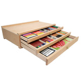 Mont Marte Pastel Box Signature Beech Wood Storage Box