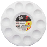 Mont Marte Round Plastic Palette Discovery 17cm Paint Palette