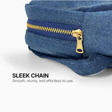 Mooch Upcycled Denim Pouch - Mini & Micro Sizes - Artist Mini Storage