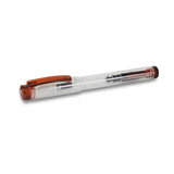 Penlux | Junior | Fountain Pen | Clear Body | Red Penlux