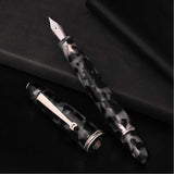 Penlux | Koi | Fountain Pen | King Body | Black & White | Piston Filling Penlux