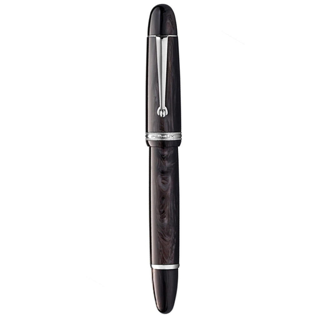 Penlux | Masterpiece Grande | Fountain Ink Pen | Black Wave Body | Piston Filling Penlux