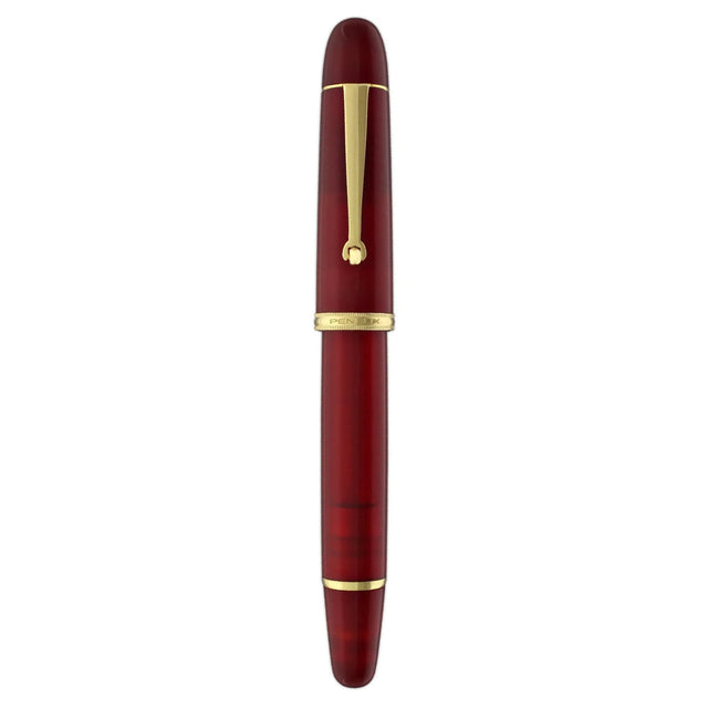 Penlux | Masterpiece Grande | Fountain Pen | Daybreak | Red | Piston Filling Penlux