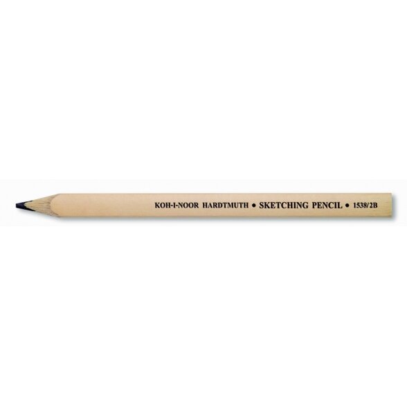 Koh-I-Noor Flat Sketching Pencil 2B