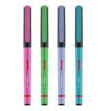 Rotring | Liner Fineliner Pens | Assorted Colours | Pack of 4 Pieces | 0.4mm Rotring