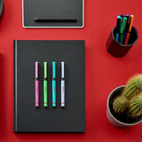Rotring | Liner Fineliner Pens | Assorted Colours | Pack of 4 Pieces | 0.4mm Rotring