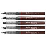 Rotring | Tikky | Graphic Fineliner | 0.8mm | 5 Pen Set Rotring