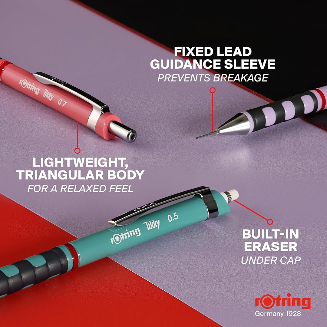 Rotring | Tikky | Mechanical Pencil | 0.5mm | Orchid Bloom Rotring