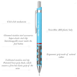 Rotring | Tikky | Mechanical Pencil | 0.7mm | Triangular Ergonomic Grip | Blue Rotring