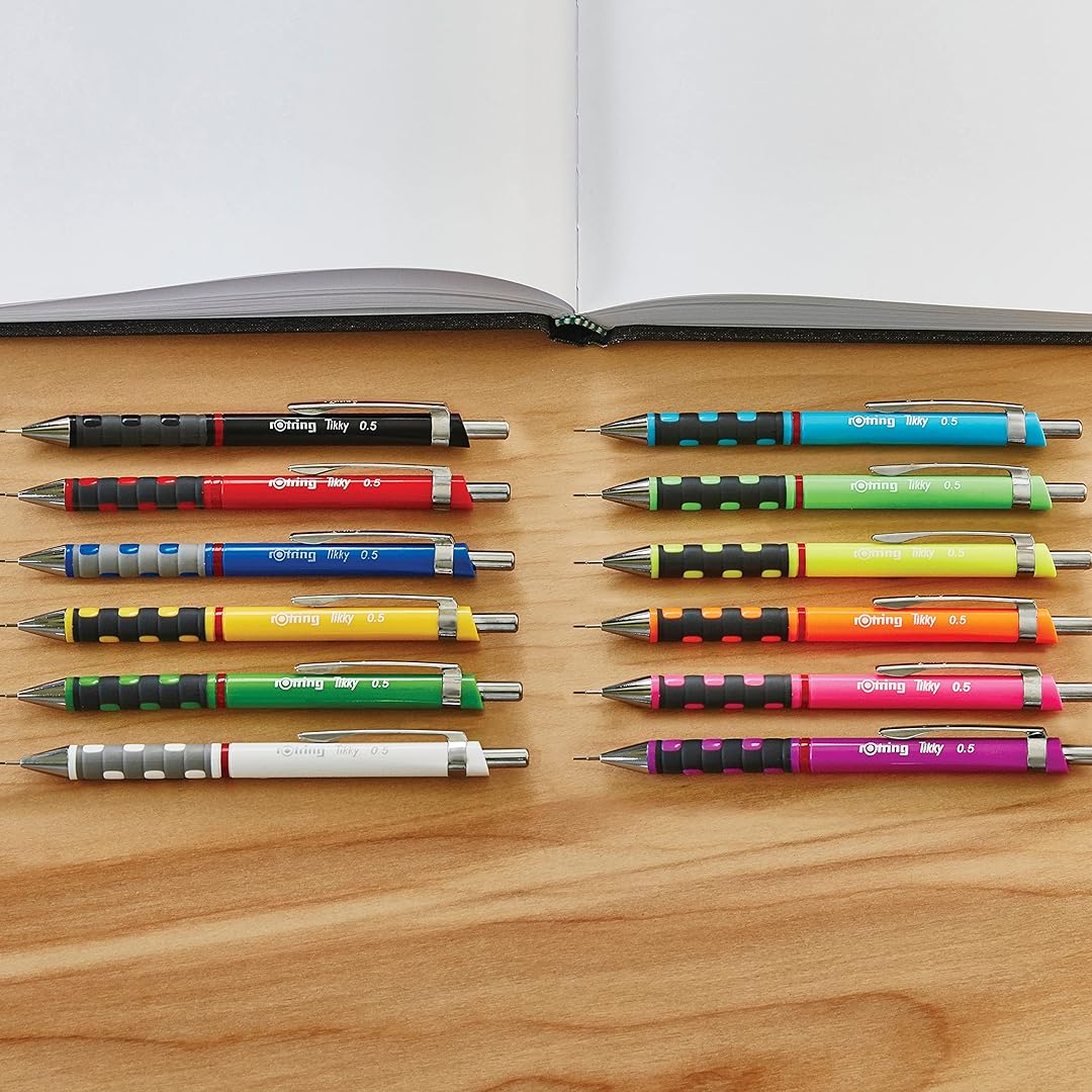 Rotring | Tikky | Mechanical Pencil Set | 0.5mm | Black Rotring