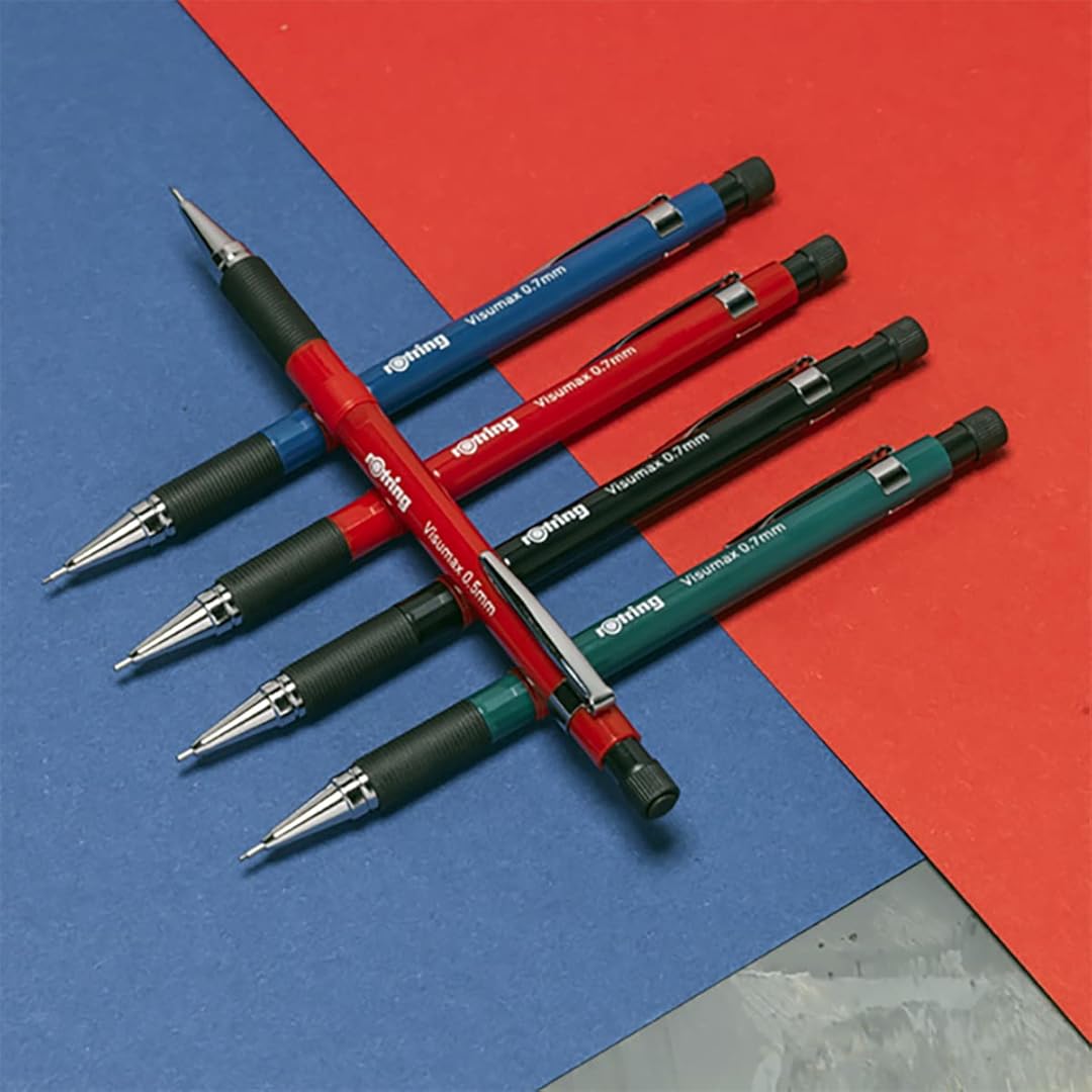 Rotring | Visumax | Mechanical Pencil | 0.7 mm | 2B Lead |  Black Rotring