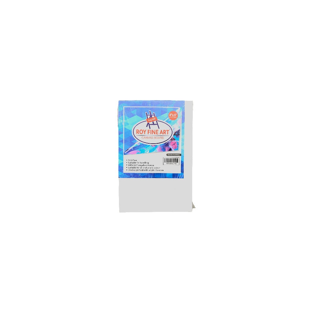 Roy Canvas Board - Black & White - Multiple Sizes