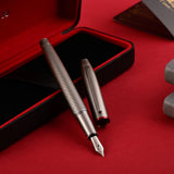 Scrikss | Noble 35 | Fountain Ink Pen | Medium Nib  | Matte Titanium Scrikss