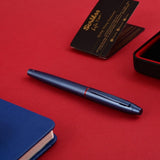 Scrikss |  Noble 35 | Roller Ball Point Pen | Blue Scrikss