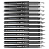 Scrikss | Office Broadline | 0.1mm | Gel Pen | Black | Pack Of 12 Scrikss