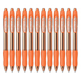 Scrikss | Proxi Series | Ball Point Pen | 12 Peach Orange Barrel Scrikss