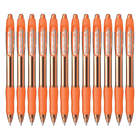 Scrikss | Proxi Series | Ball Point Pen | 12 Peach Orange Barrel Scrikss