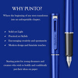 Scrikss | Punto Series | Fountain Pen | Medium Nib | Blue Scrikss
