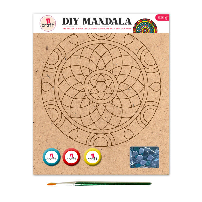 Icraft Diy 4"Mandala Kit Sma0 (Choose Option)