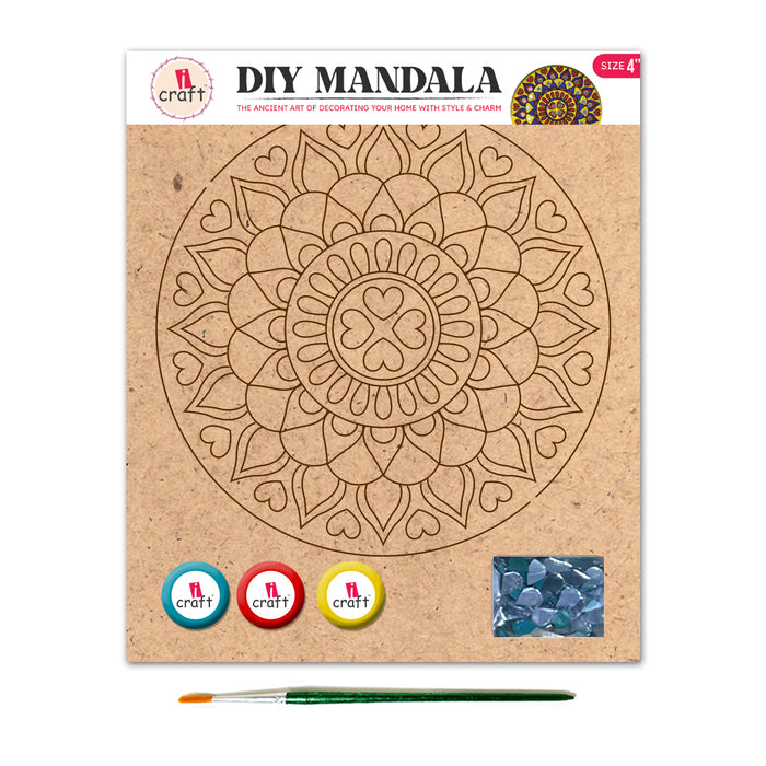 Icraft Diy 4"Mandala Kit Sma0 (Choose Option)