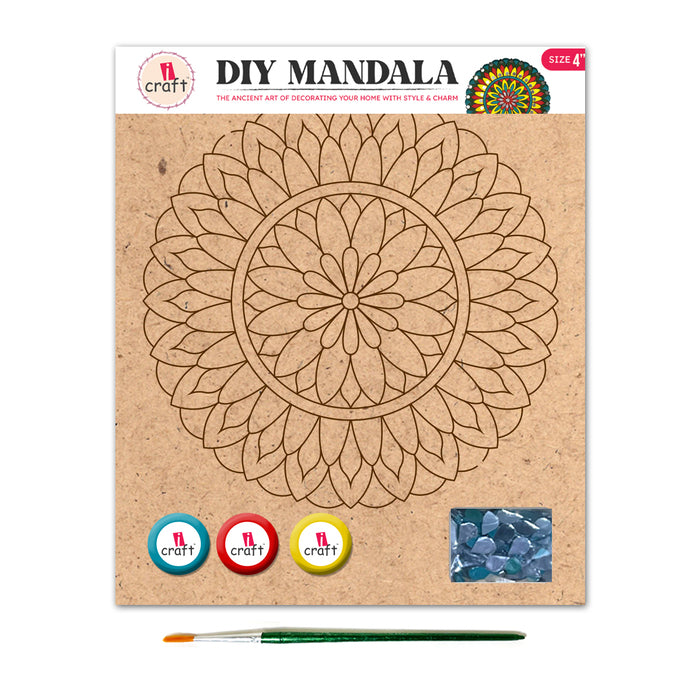 Icraft Diy 4"Mandala Kit Sma0 (Choose Option)