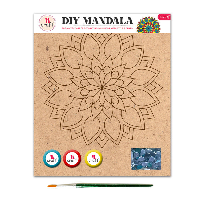 Icraft Diy 4"Mandala Kit Sma0 (Choose Option)