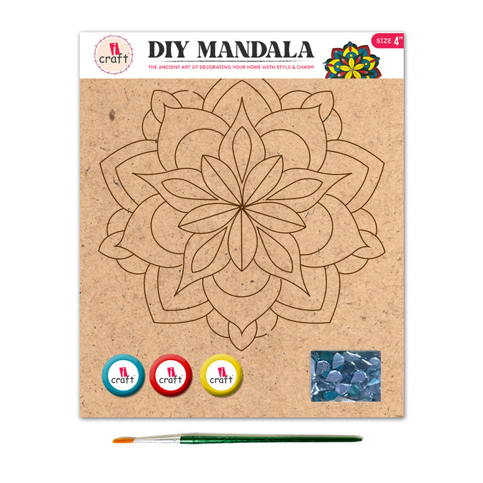Icraft Diy 4"Mandala Kit Sma0 (Choose Option)