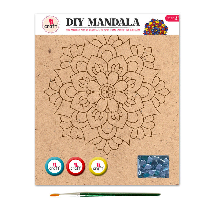 Icraft Diy 4"Mandala Kit Sma0 (Choose Option)