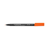 Staedtler Lumocolor Permanent Pen Fine - Orange quick-drying universal marker