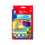 Staedtler Luna Coloured Pencils 36-Color Set with Free Sharpener