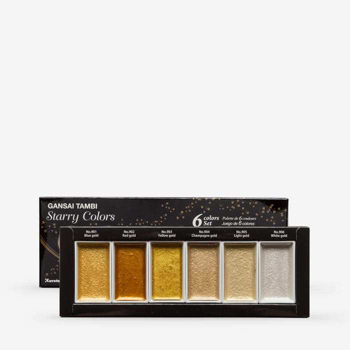 Gansai Tambi Starry 6 Color Set
