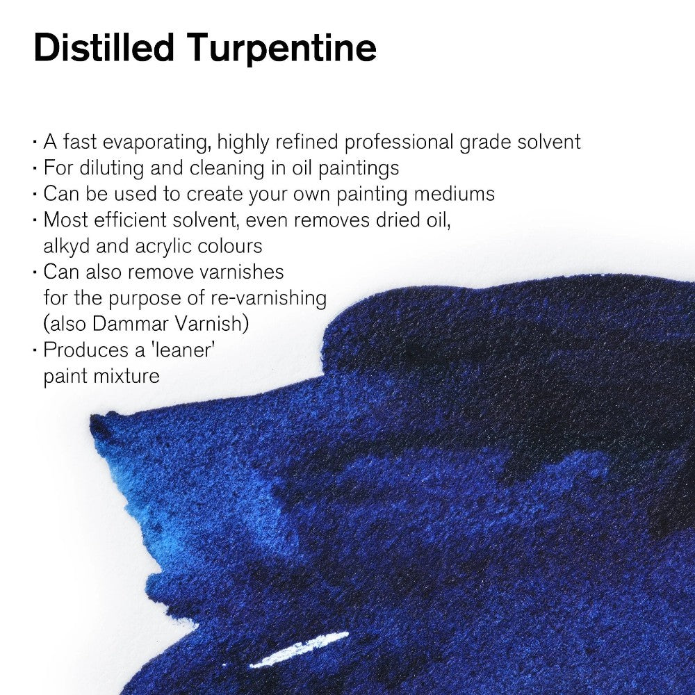 Winsor & Newton Distilled Turpentine for Oil Colours