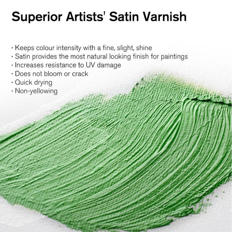 Winsor & Newton Artists' Satin Varnish - Oil Painting Protection