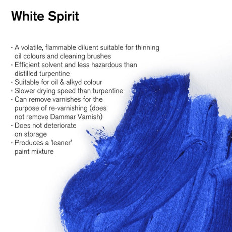 Winsor & Newton Artists' White Spirit - Oil Colour Solvent
