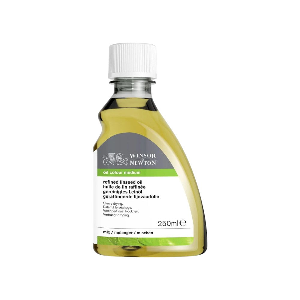 Winsor & Newton Refined Linseed Oil - Oil Colour Medium