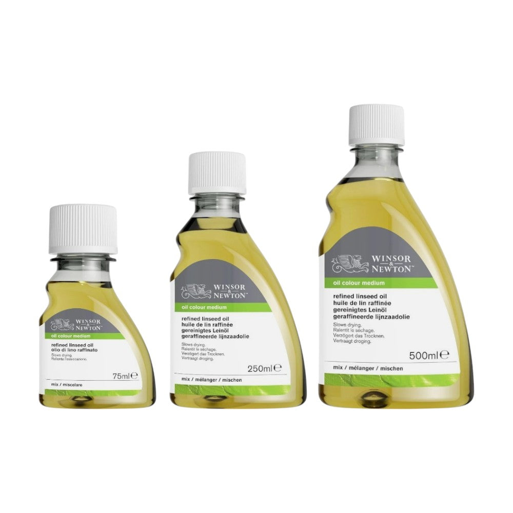 Winsor & Newton Refined Linseed Oil - Oil Colour Medium
