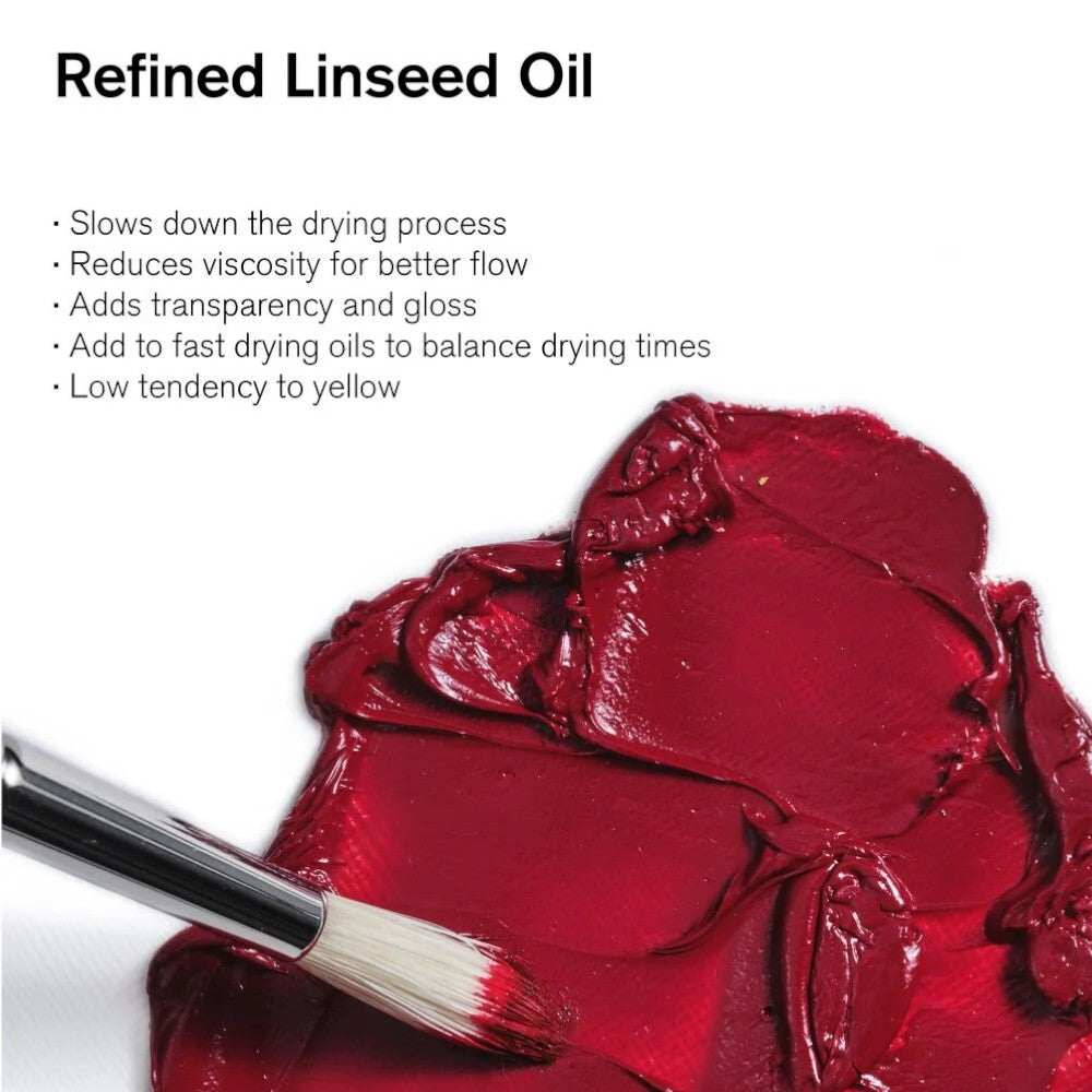 Winsor & Newton Refined Linseed Oil - Oil Colour Medium