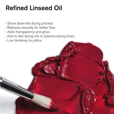 Winsor & Newton Refined Linseed Oil - Oil Colour Medium