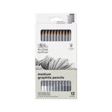 Winsor & Newton Studio Graphite Pencil Set - 12 Pencils in Tin