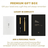 Ystudio | Fountain Pen | Brass Hexogon | Classic Revolve | Brass Body | Medium Nib YSTUDIO