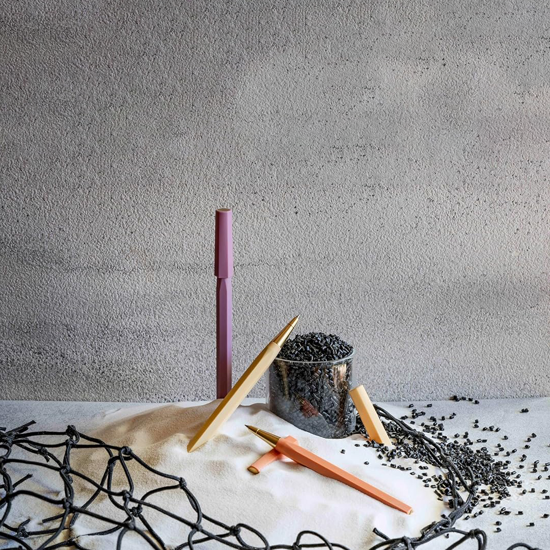 Ystudio | Glamour Evolve | Sustainable |  Rollerball Pen | Sunset Orange YSTUDIO