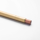 Ystudio | Mechanical Pencil | 0.7mm | Classic Revolve | Brass YSTUDIO